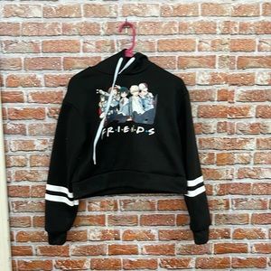 My hero academia cropped hoodie